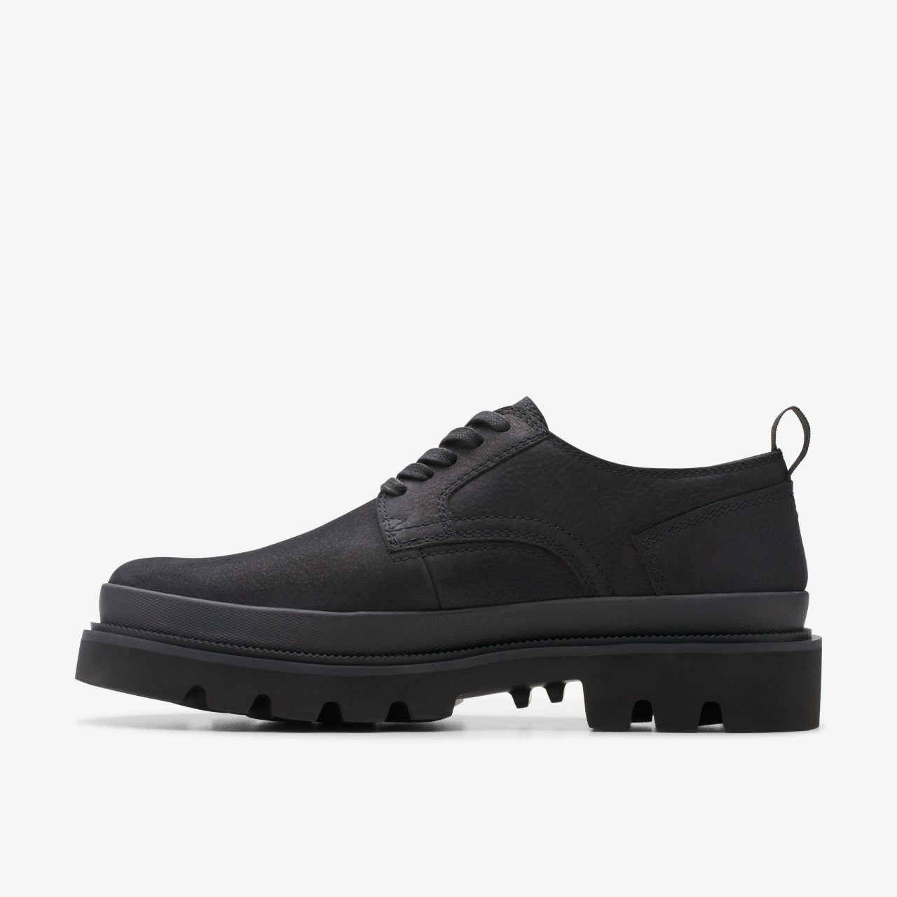 Men Badell Lace Black Nubuck