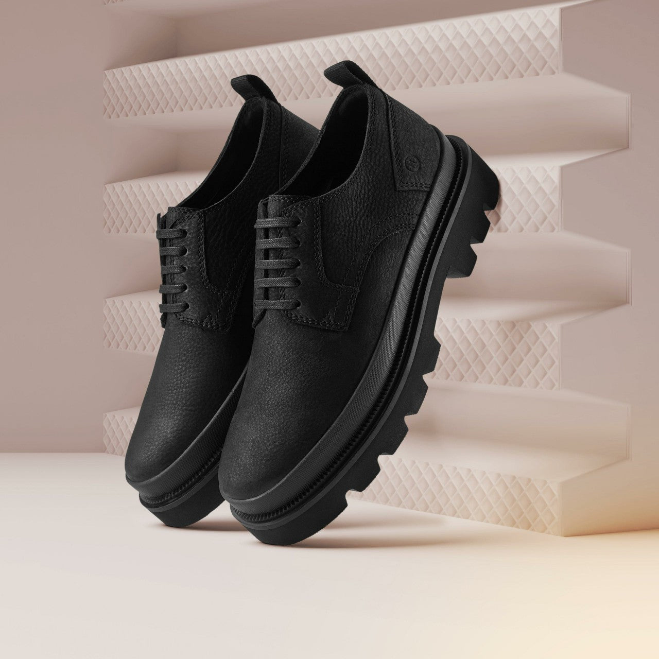 Men Badell Lace Black Nubuck