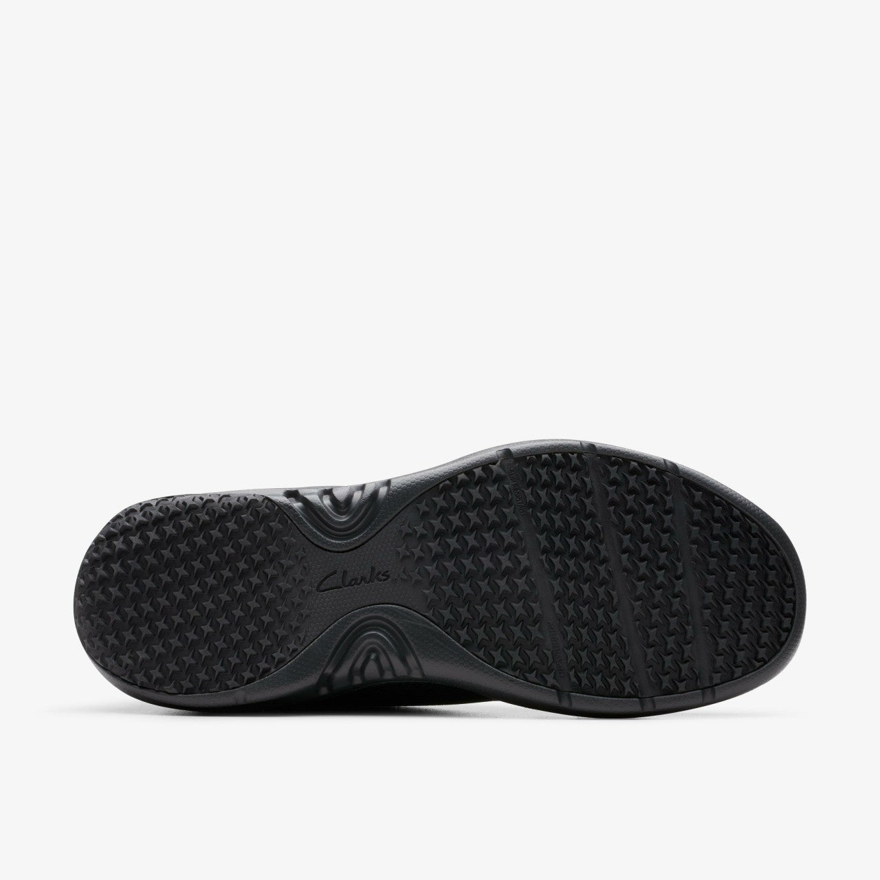 Men Clarks Pro Knit Black