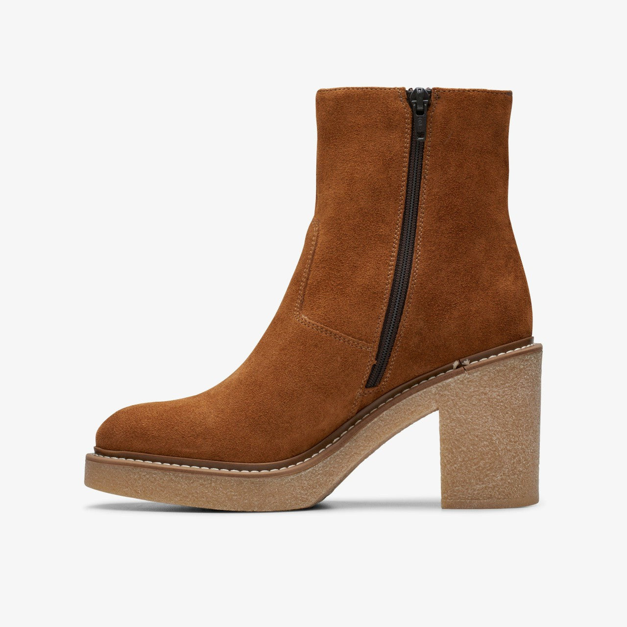 Women Colden Up Dark Tan Suede