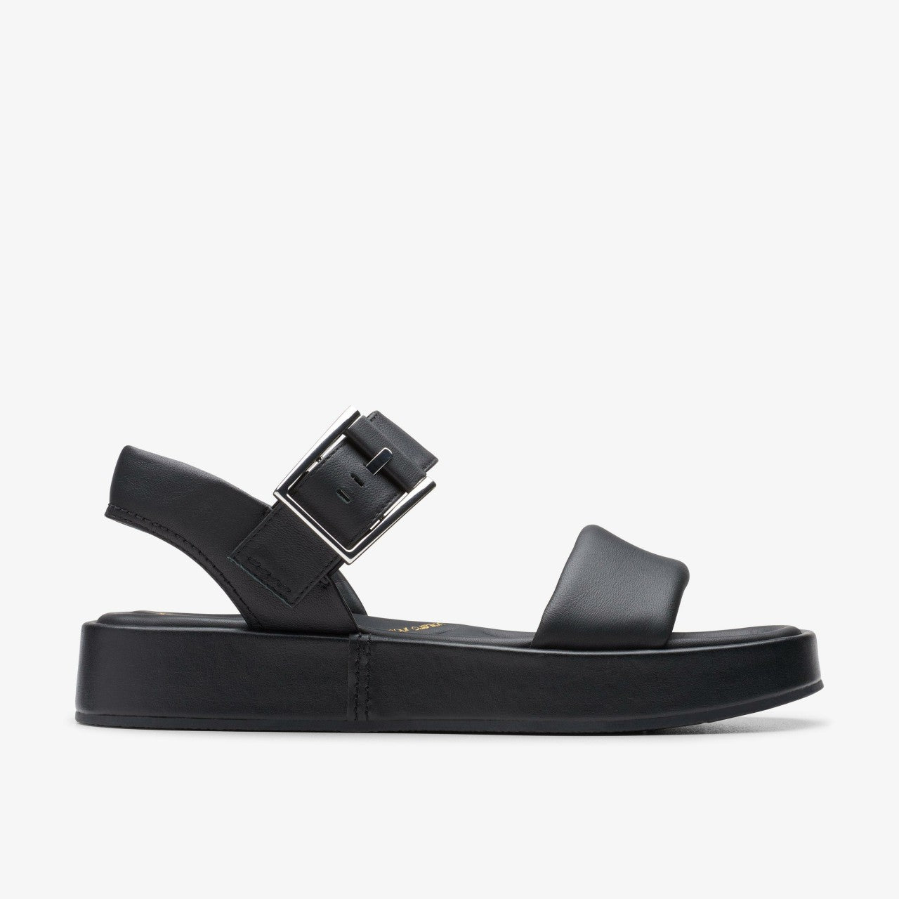 Women Alda Strap Black Leather