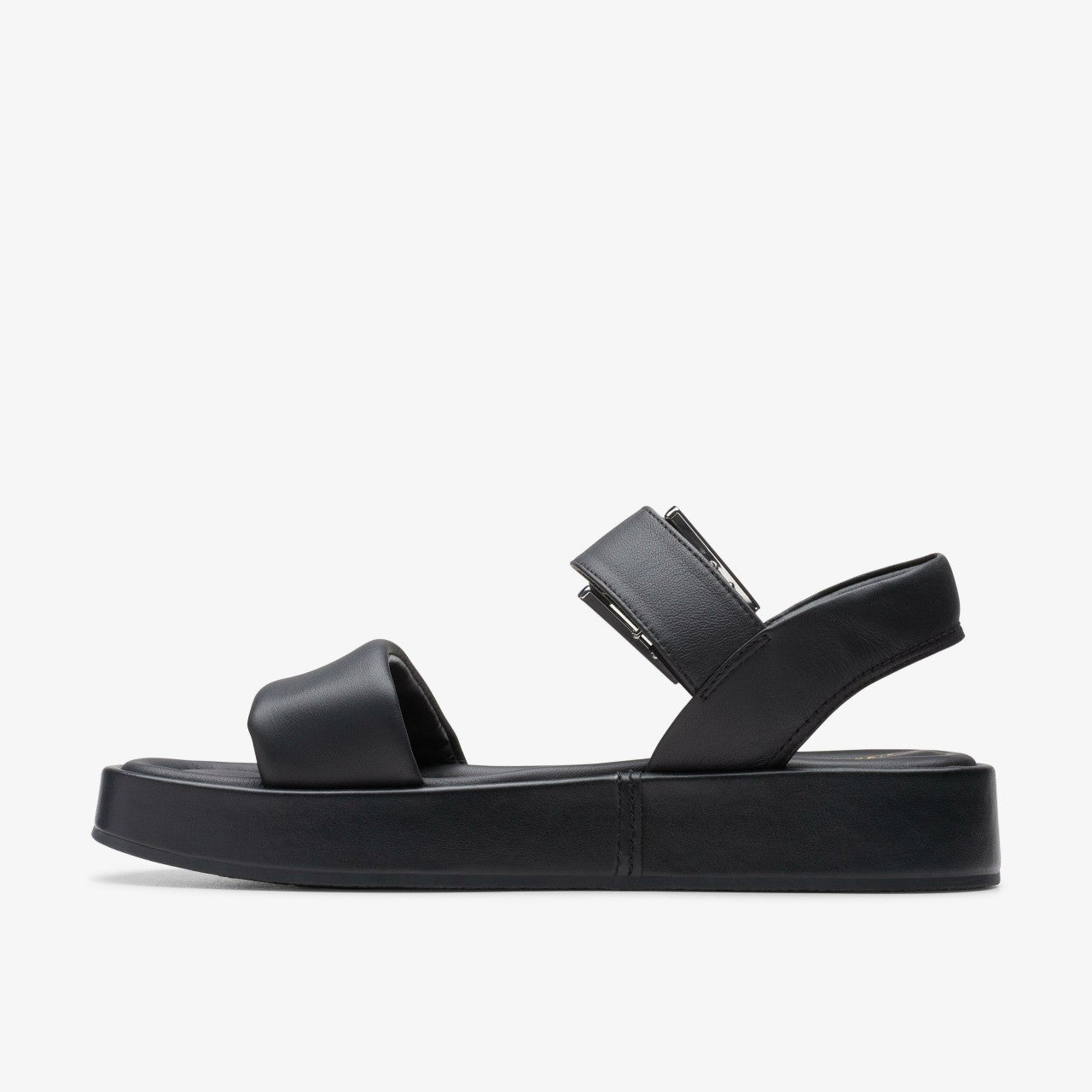 Women Alda Strap Black Leather