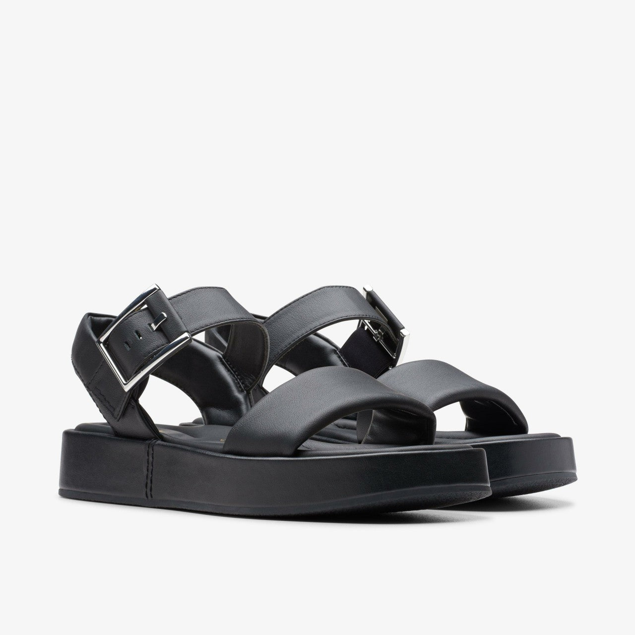 Women Alda Strap Black Leather