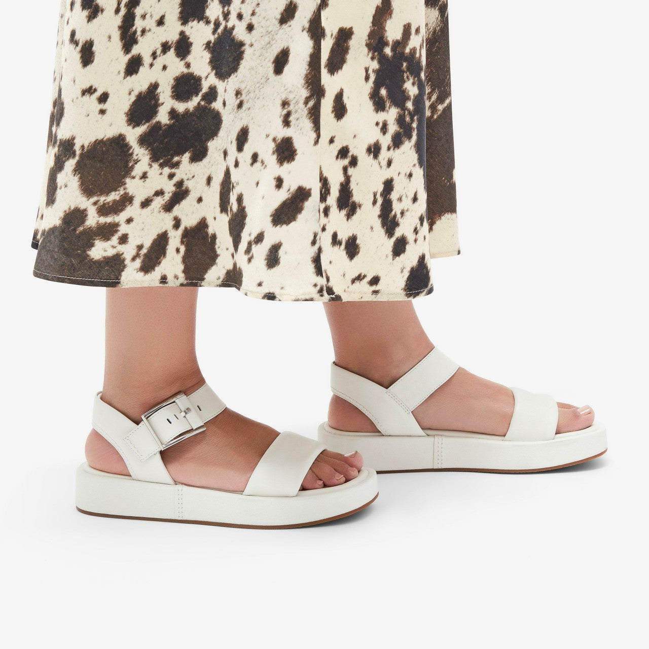 Women Alda Strap Off White Leather