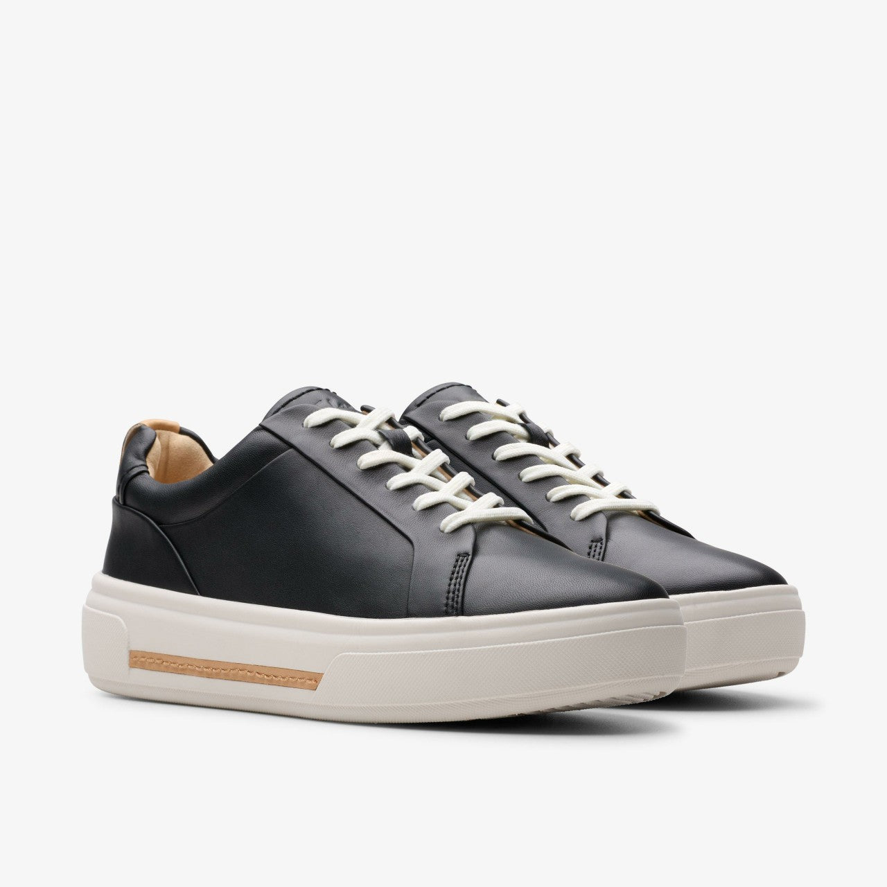 Women Hollyhock Walk Black Leather