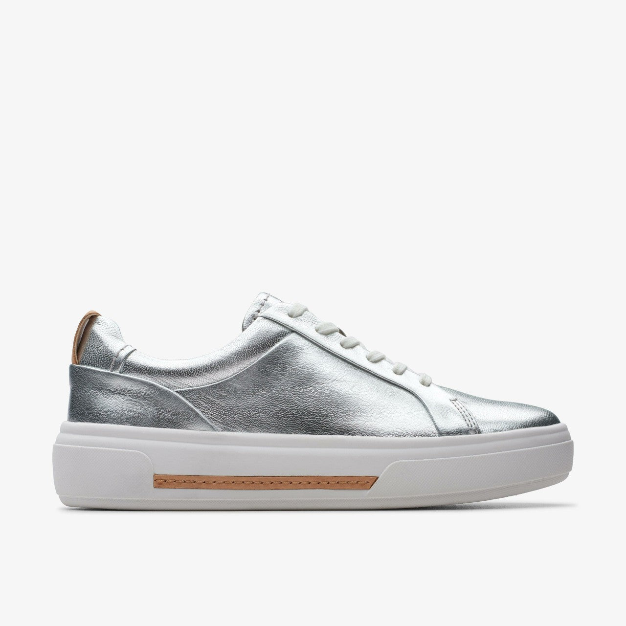 Women Hollyhock Walk Silver Leather