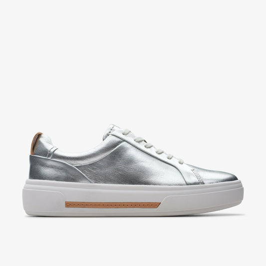 Women Hollyhock Walk Silver Leather