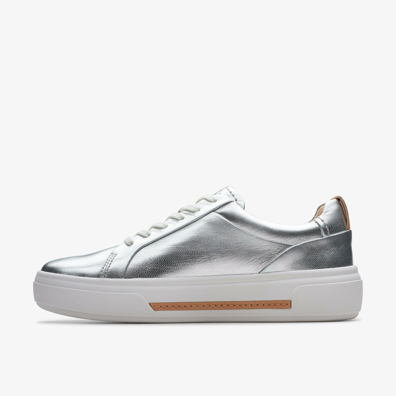 Women Hollyhock Walk Silver Leather