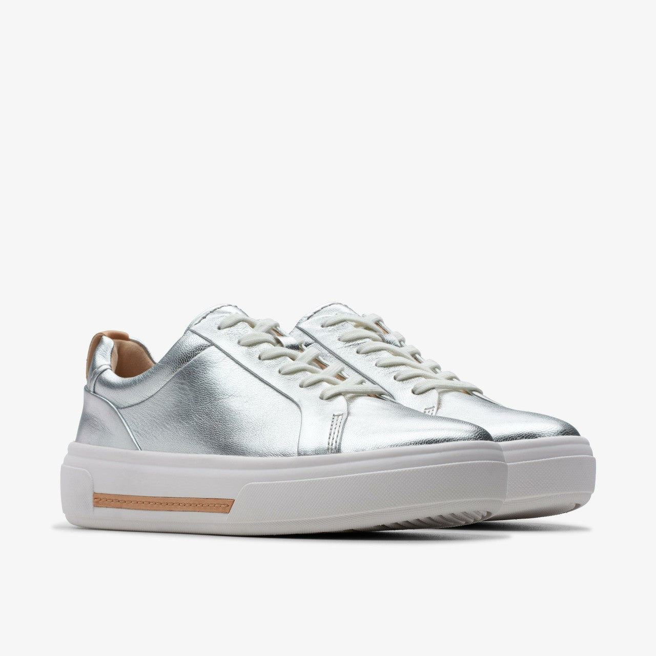 Women Hollyhock Walk Silver Leather