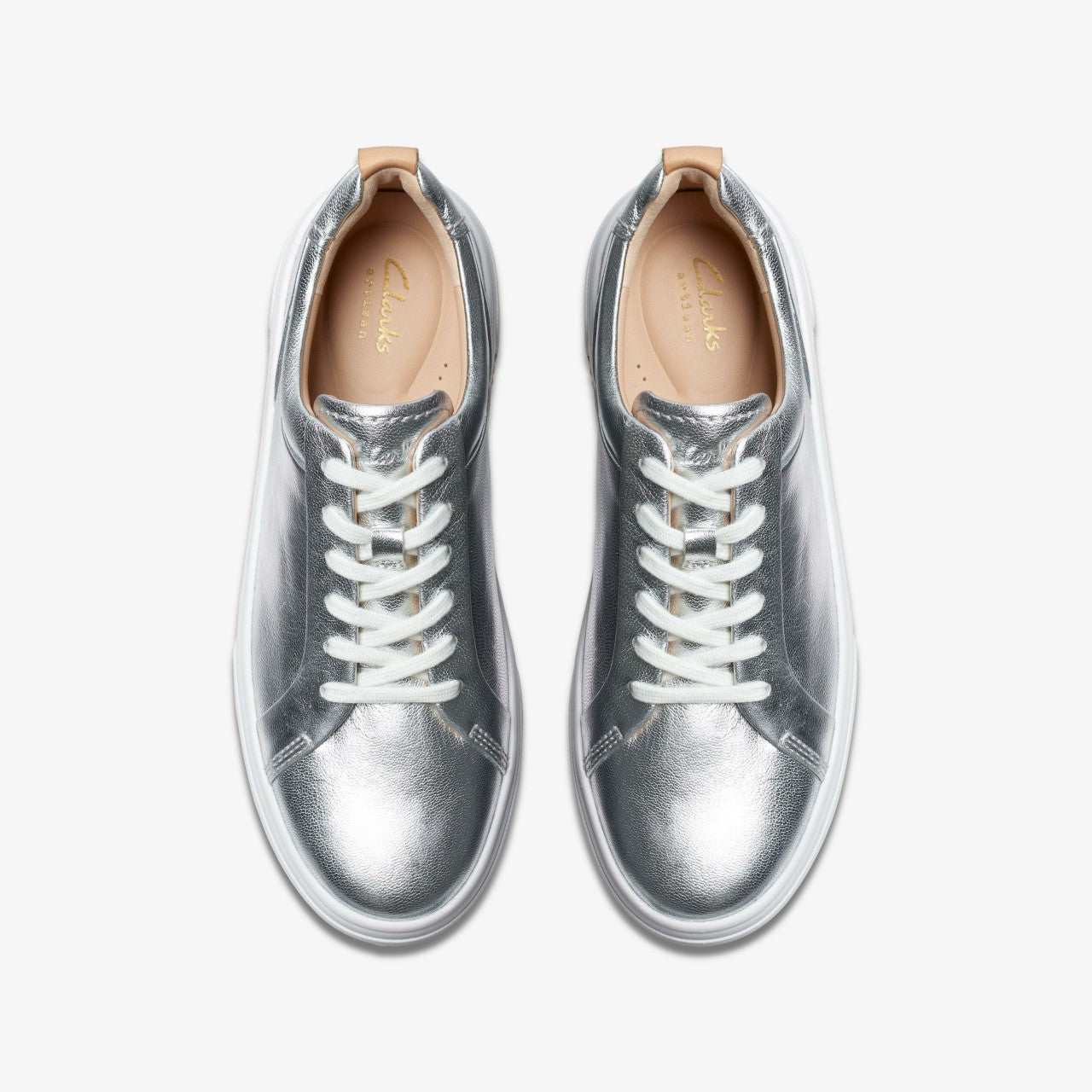 Women Hollyhock Walk Silver Leather