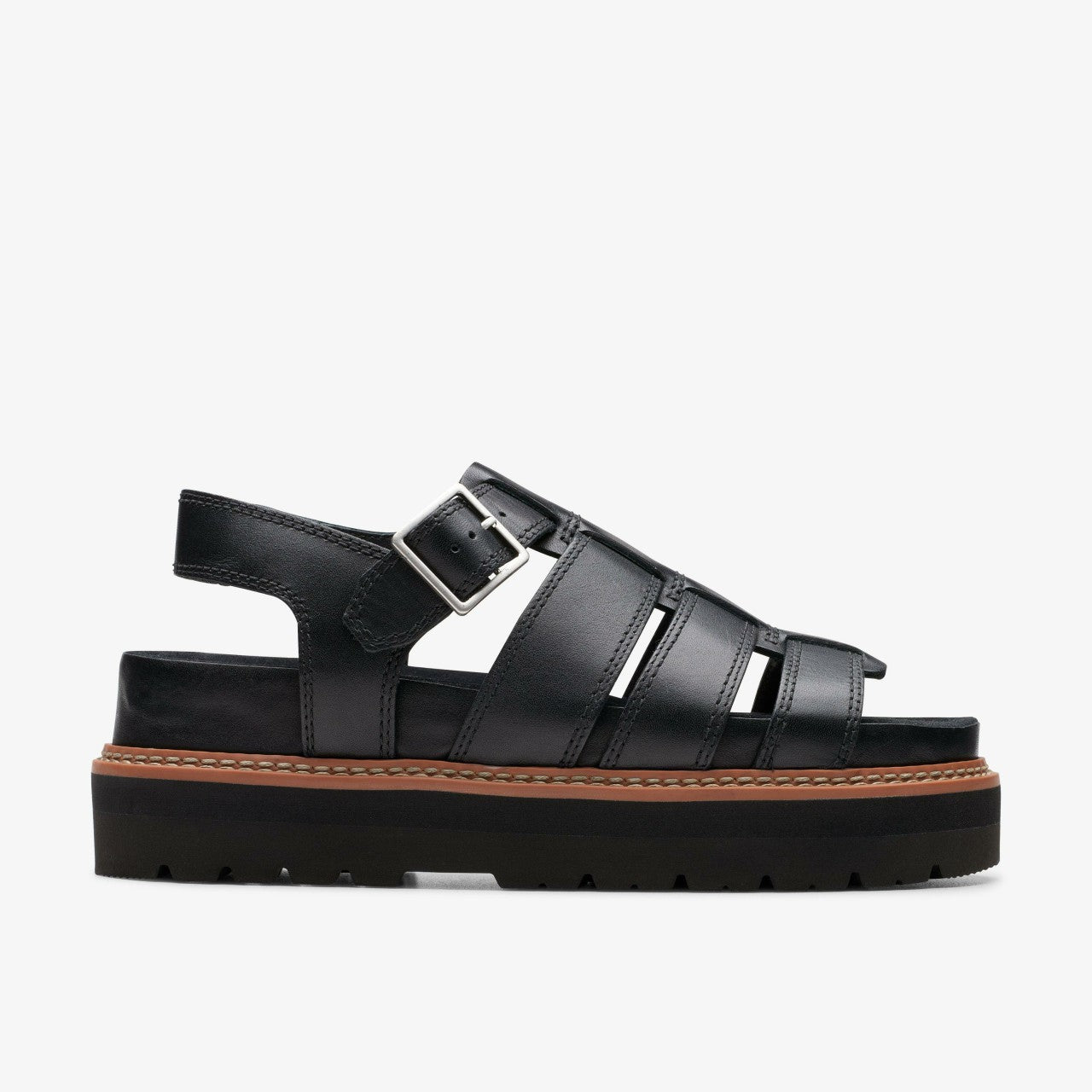 Women Orianna Twist Black Leather