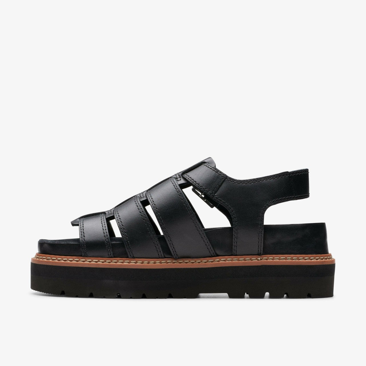 Women Orianna Twist Black Leather