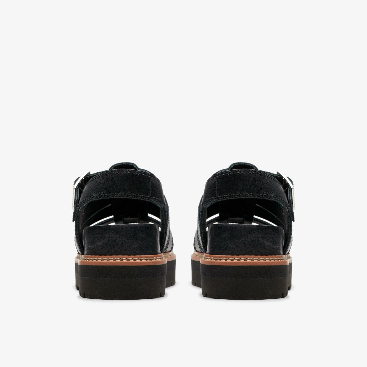 Women Orianna Twist Black Leather