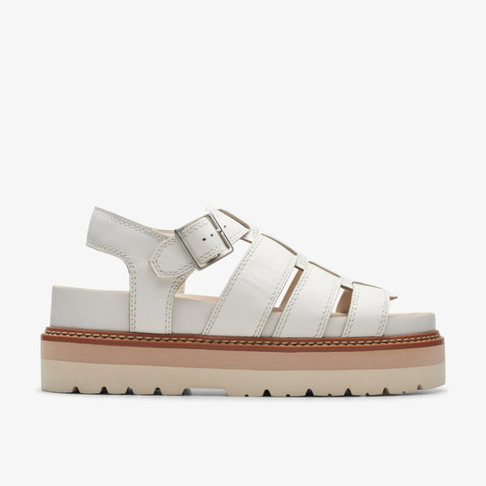 Women Orianna Twist Off White Leather
