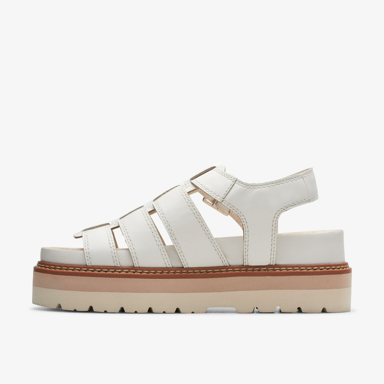 Women Orianna Twist Off White Leather