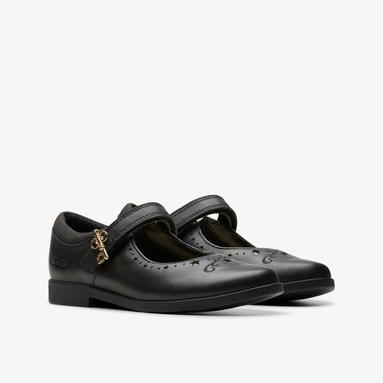 Kids Lock Magic Kid Black Leather
