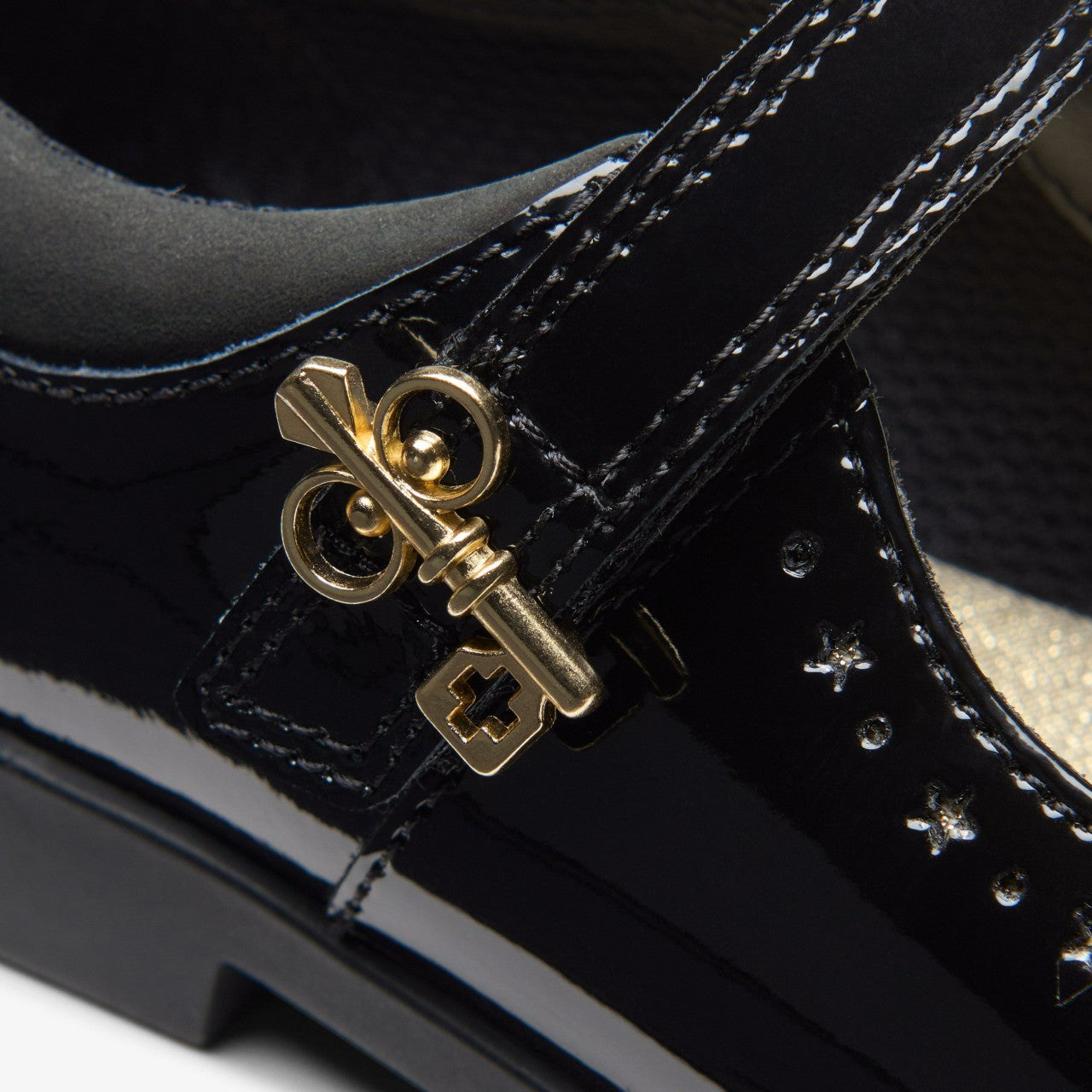 Kids Lock Magic Kid Black Patent