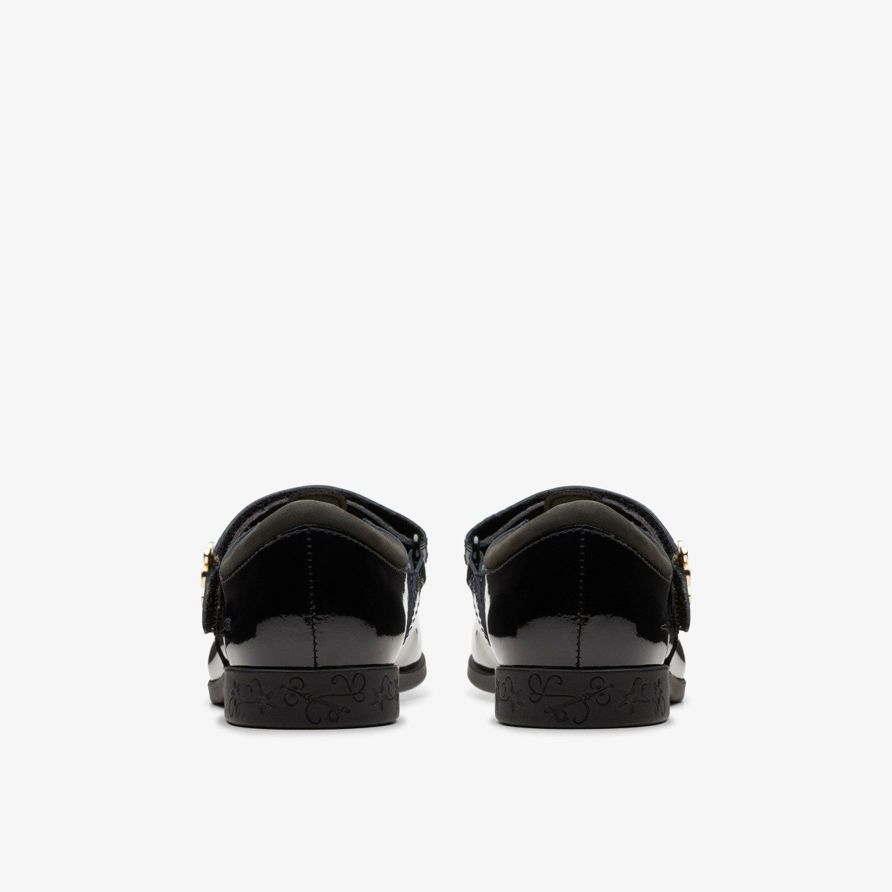 Kids Lock Shine Kid Black Patent