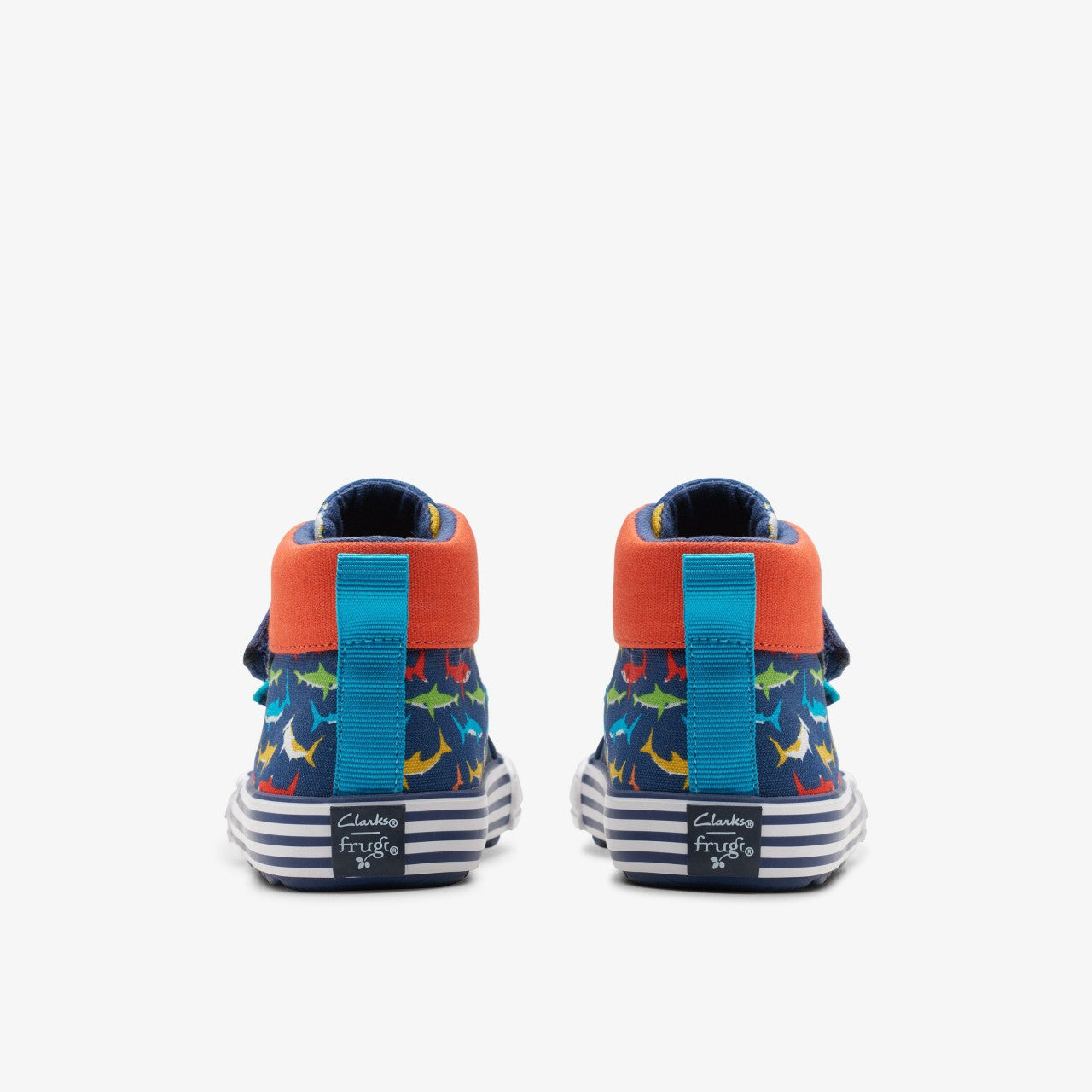 Kids Foxing Save Hi Toddler Navy Print