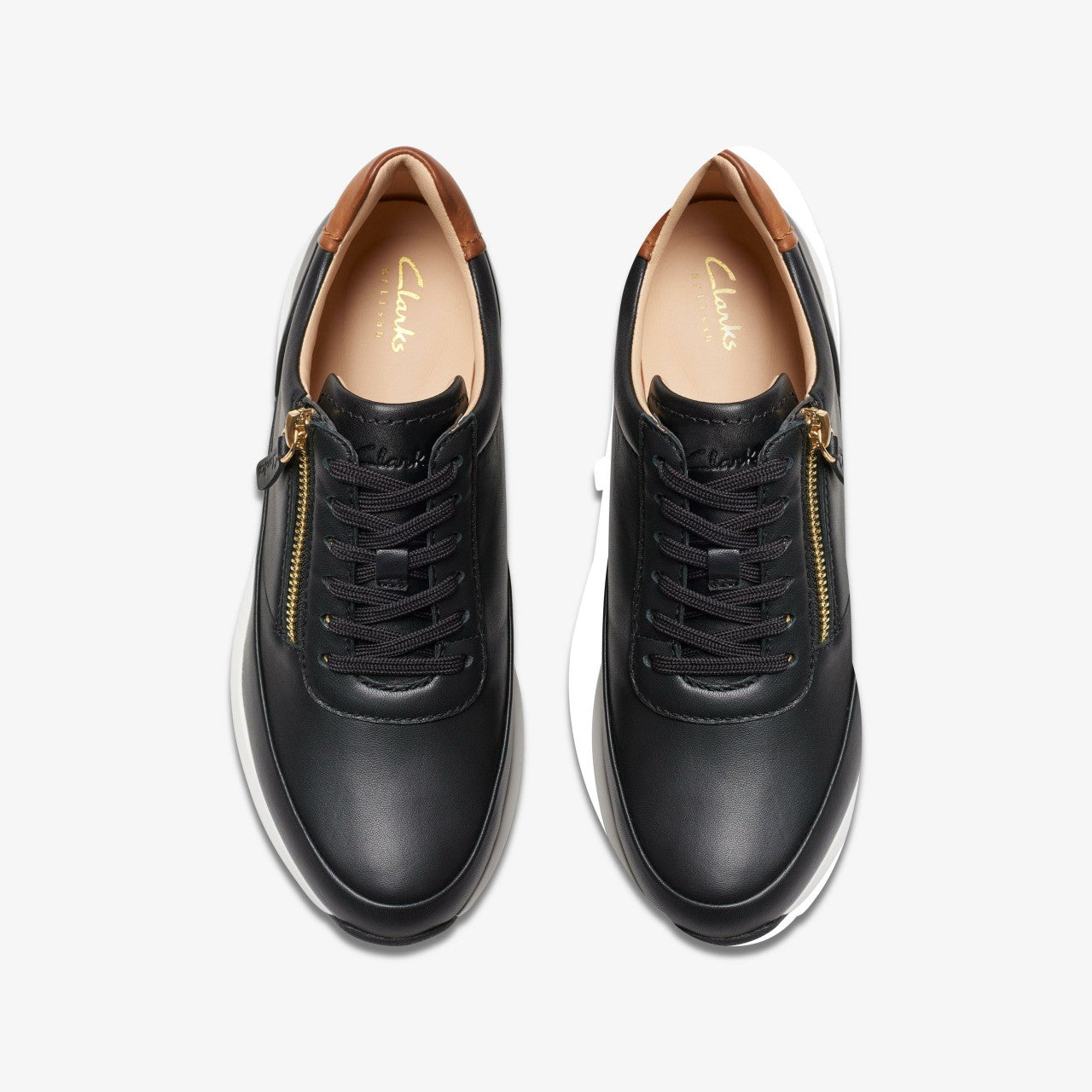 Women Tivoli Zip Black Leather