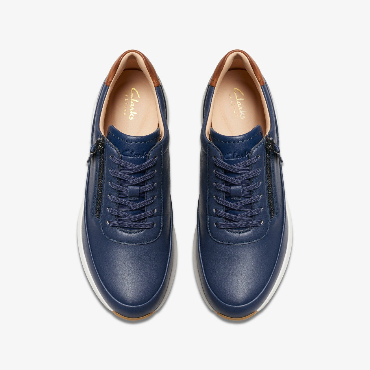 Women Tivoli Zip Navy Leather