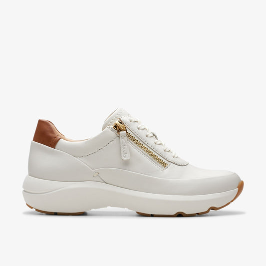 Women Tivoli Zip Off White Leather