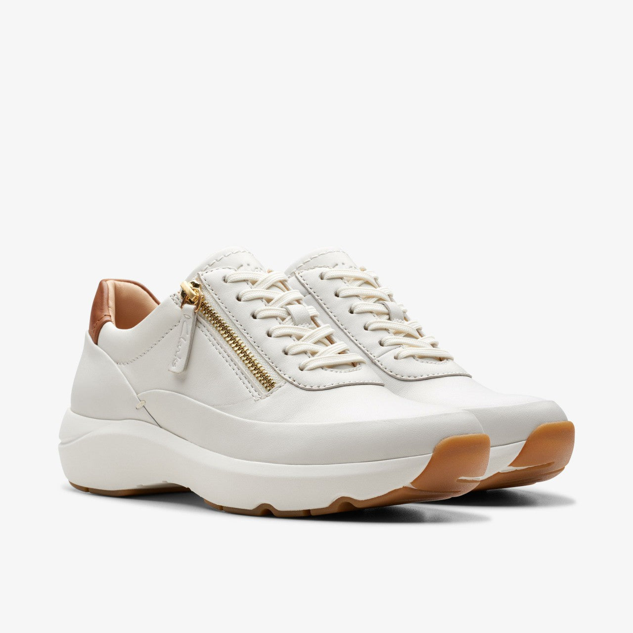Women Tivoli Zip Off White Leather