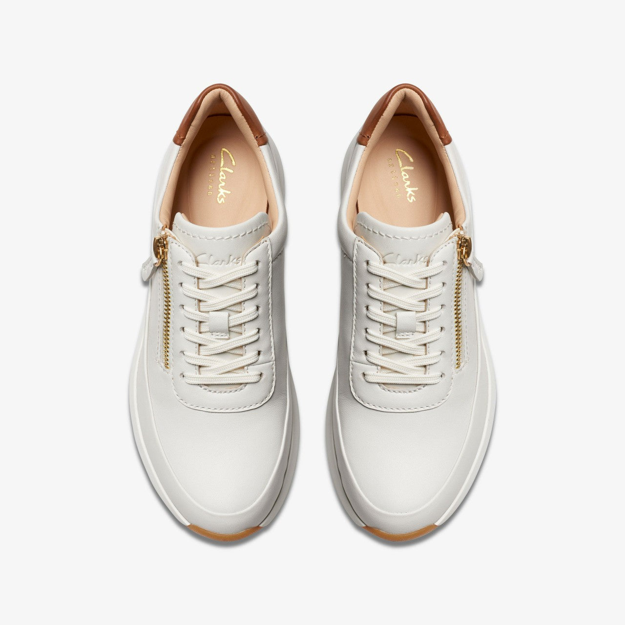 Women Tivoli Zip Off White Leather