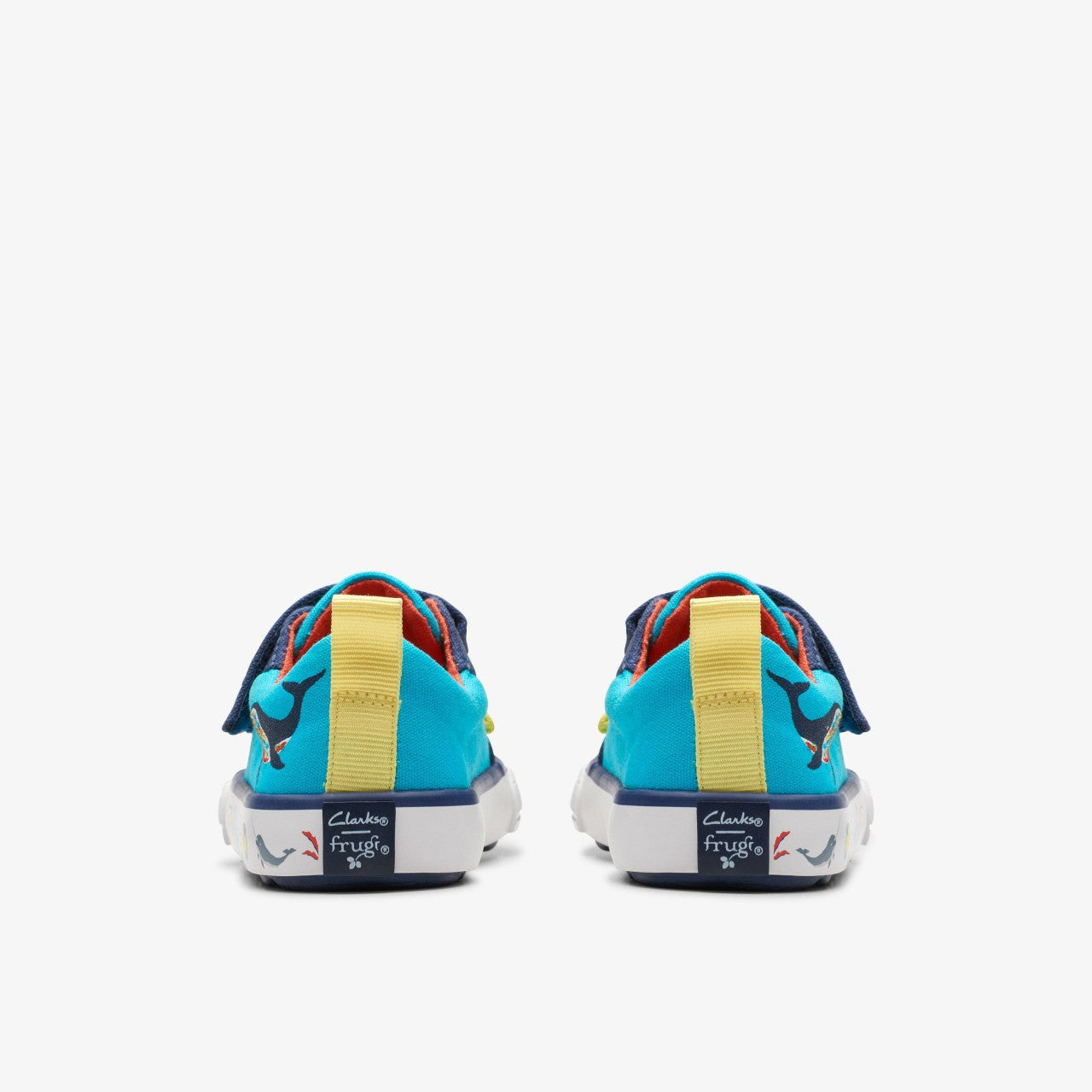 Kids Foxing Ocean Toddler Blue Multicolour