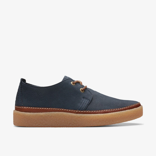 Men Clarkwood Low Navy Nubuck