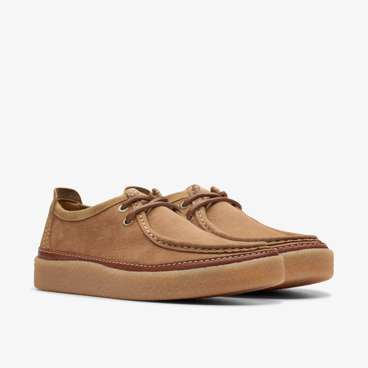 Men Clarkwood Moc Dark Sand