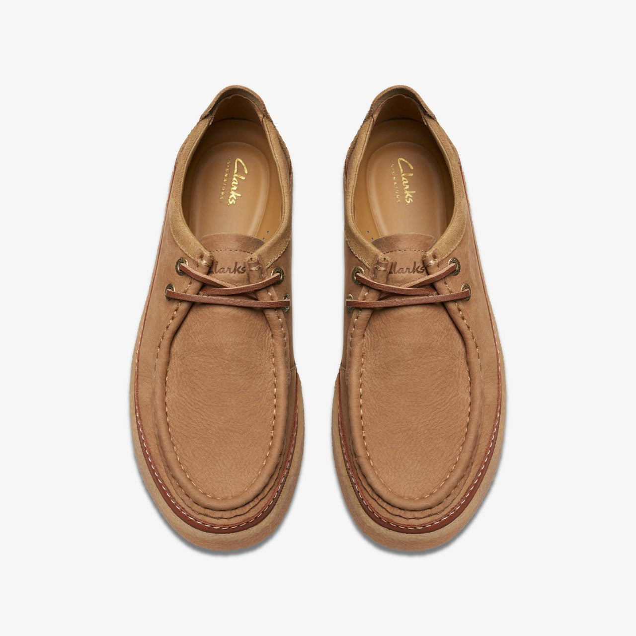 Men Clarkwood Moc Dark Sand