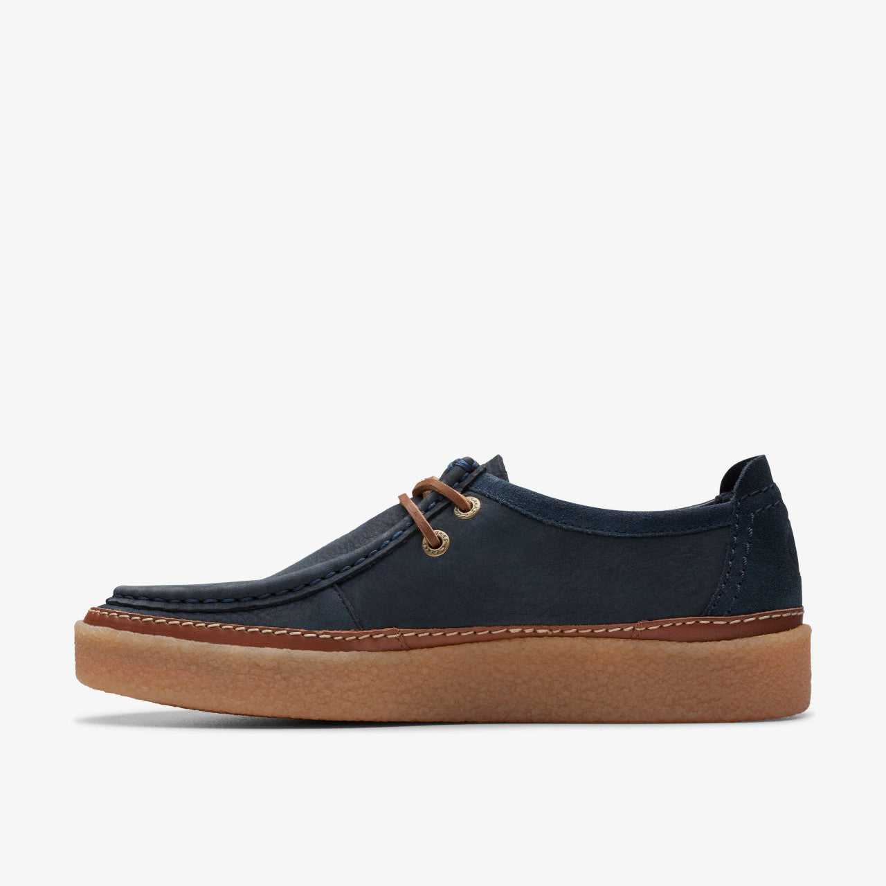 Men Clarkwood Moc Navy Nubuck
