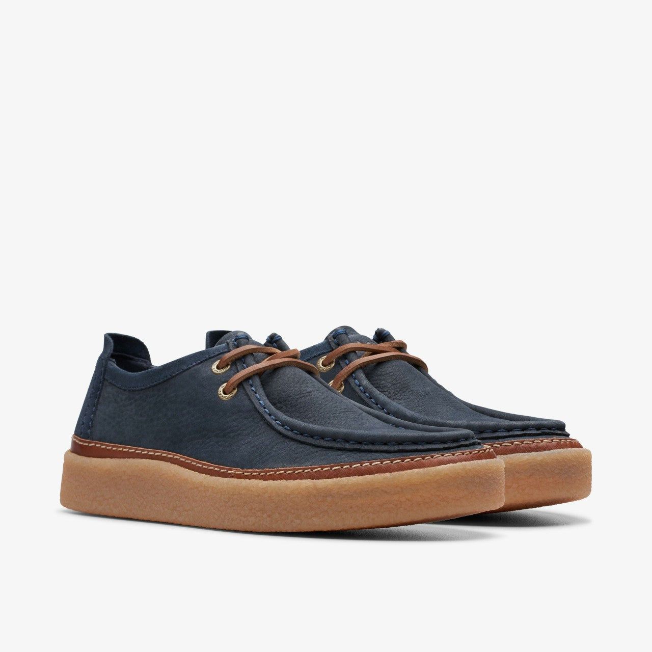 Men Clarkwood Moc Navy Nubuck