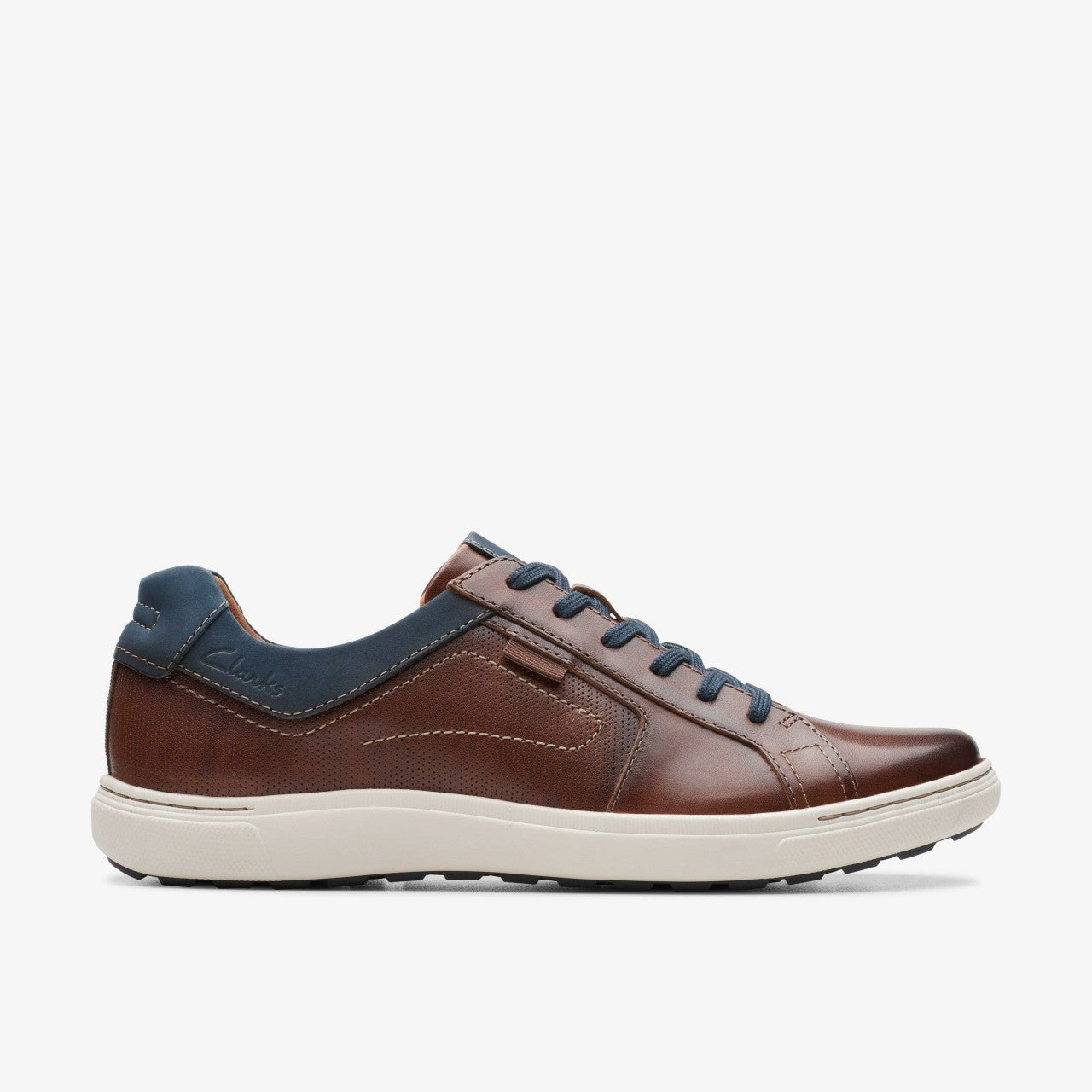 Men Mapstone Lace Mahogany Leather