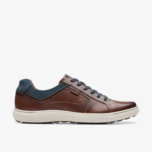 Men Mapstone Lace Mahogany Leather