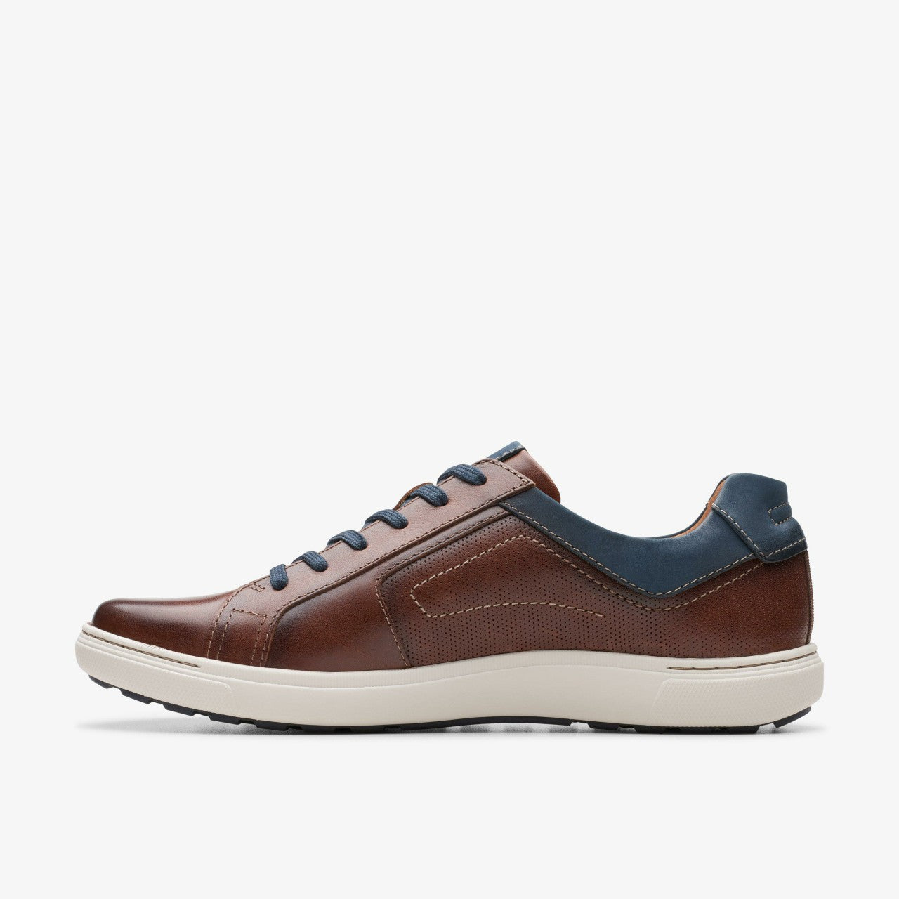 Men Mapstone Lace Mahogany Leather