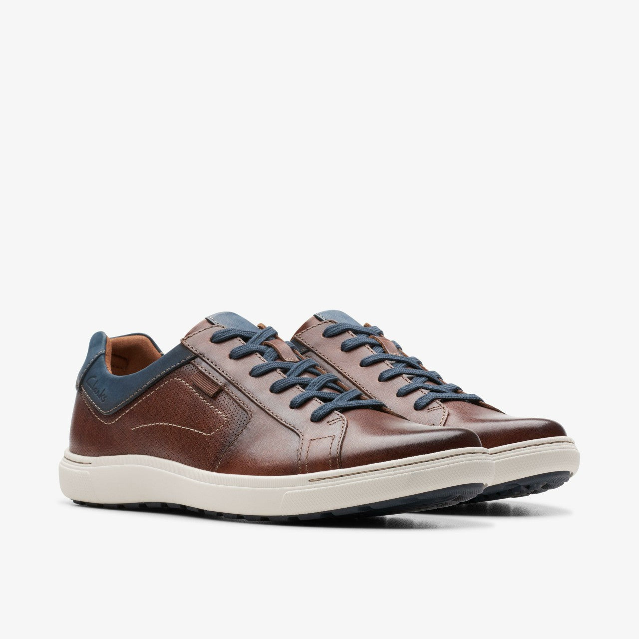Men Mapstone Lace Mahogany Leather