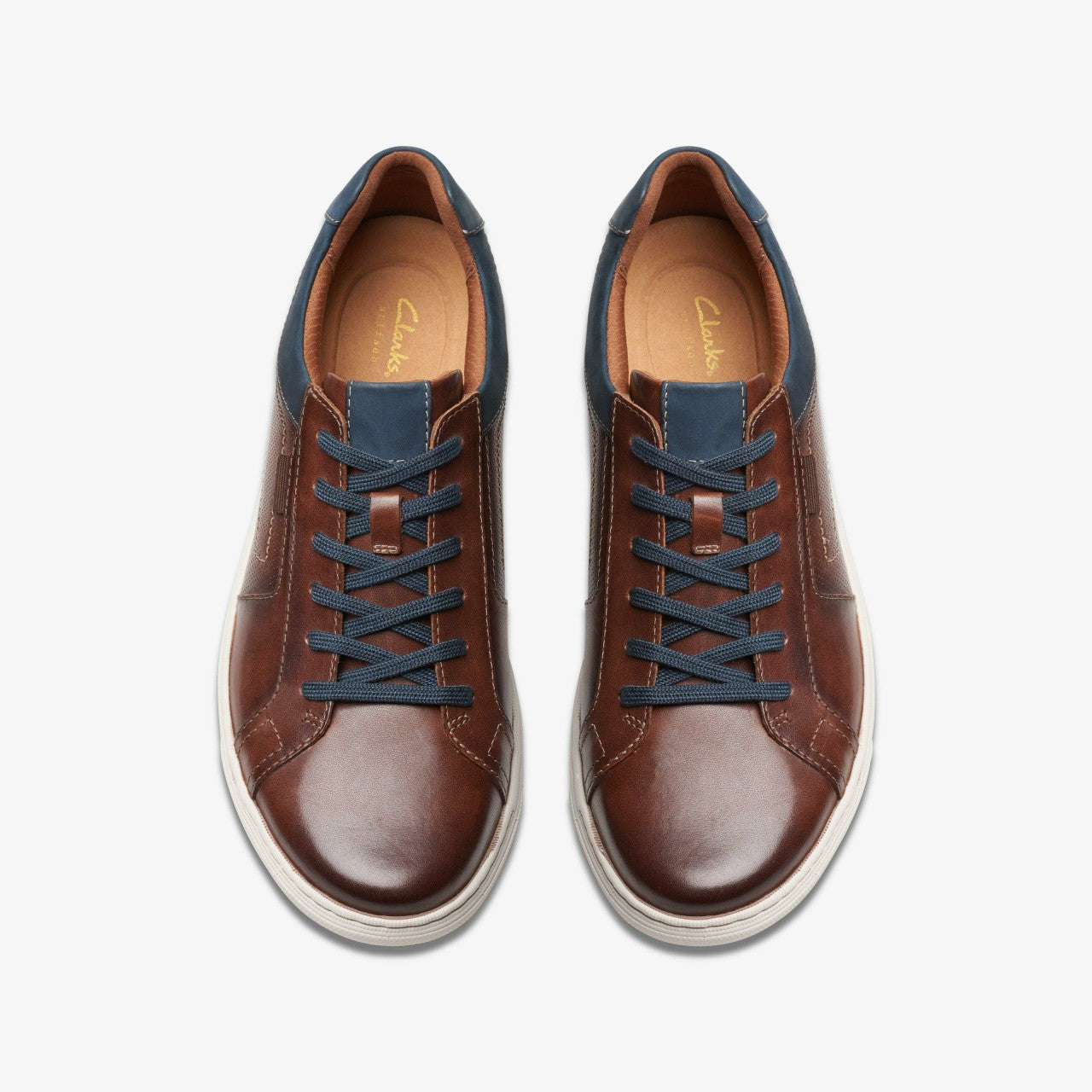 Men Mapstone Lace Mahogany Leather