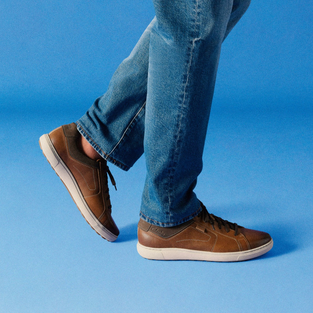 Men Mapstone Lace Tan Leather