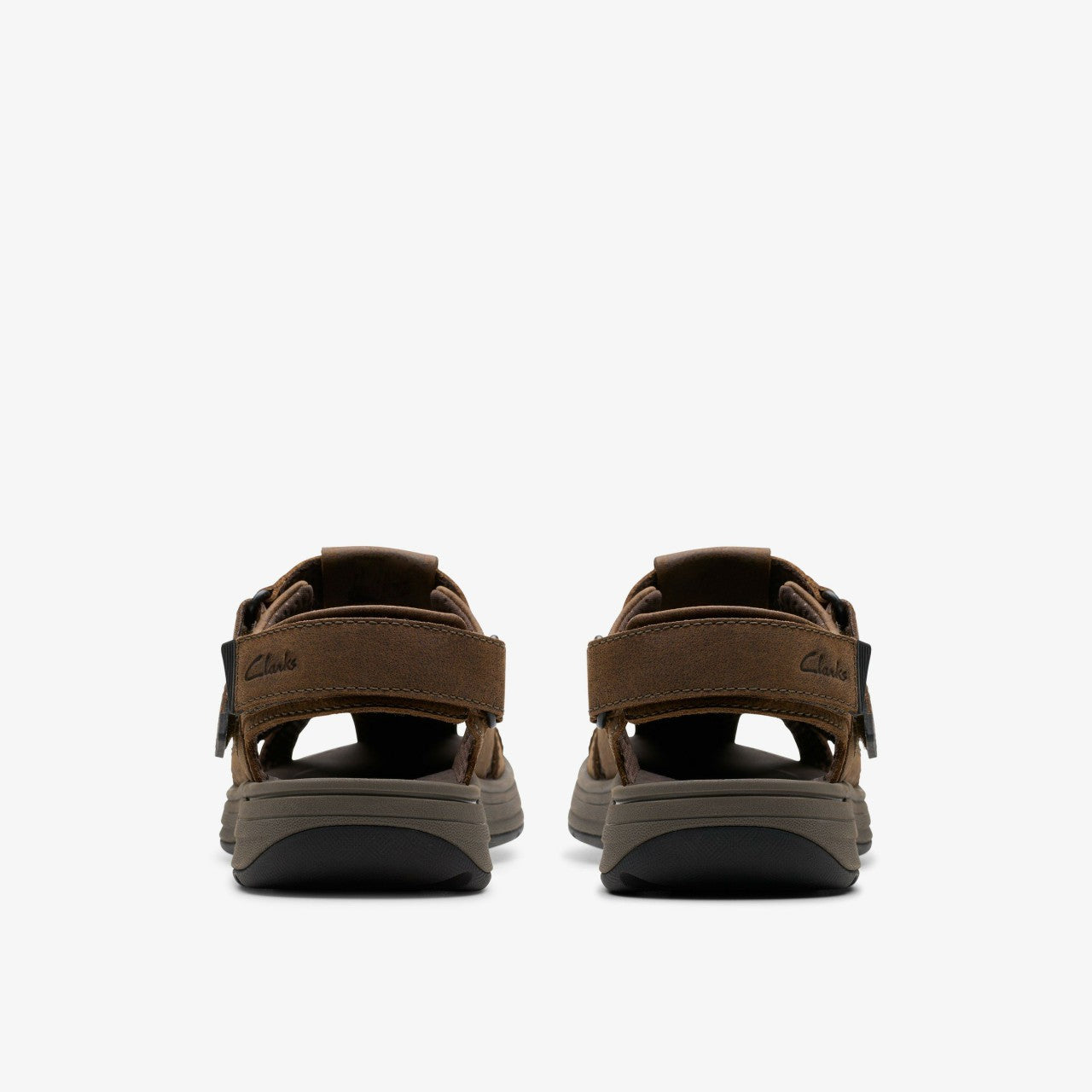 Men Saltway Cove Dark Brown Leather