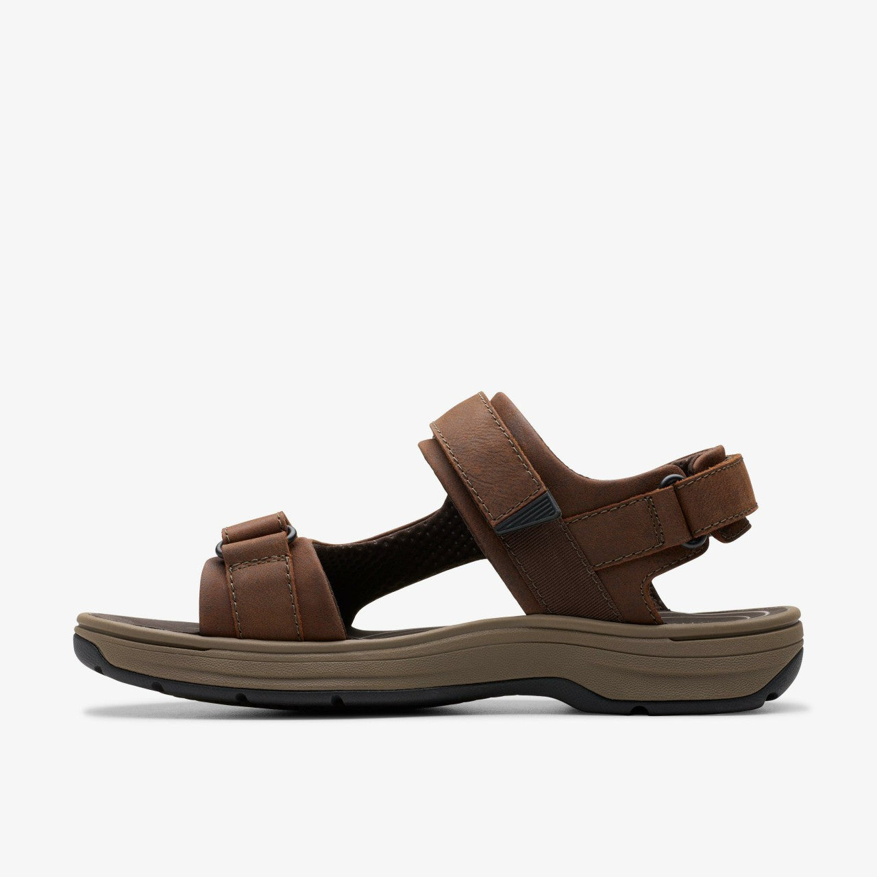 Men Saltway Trail Dark Brown Leather