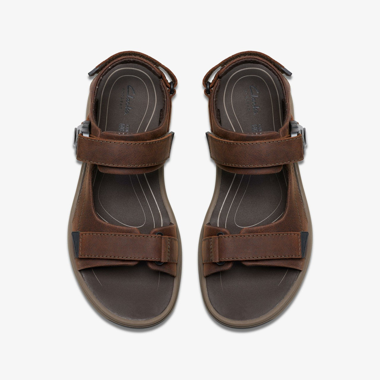 Men Saltway Trail Dark Brown Leather