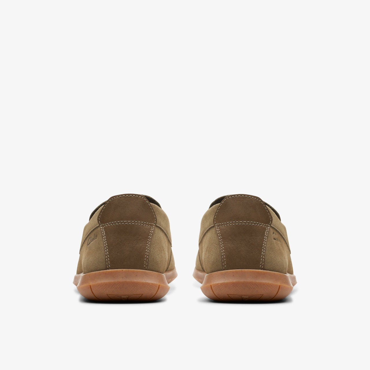 Men Flexway Step Olive Suede