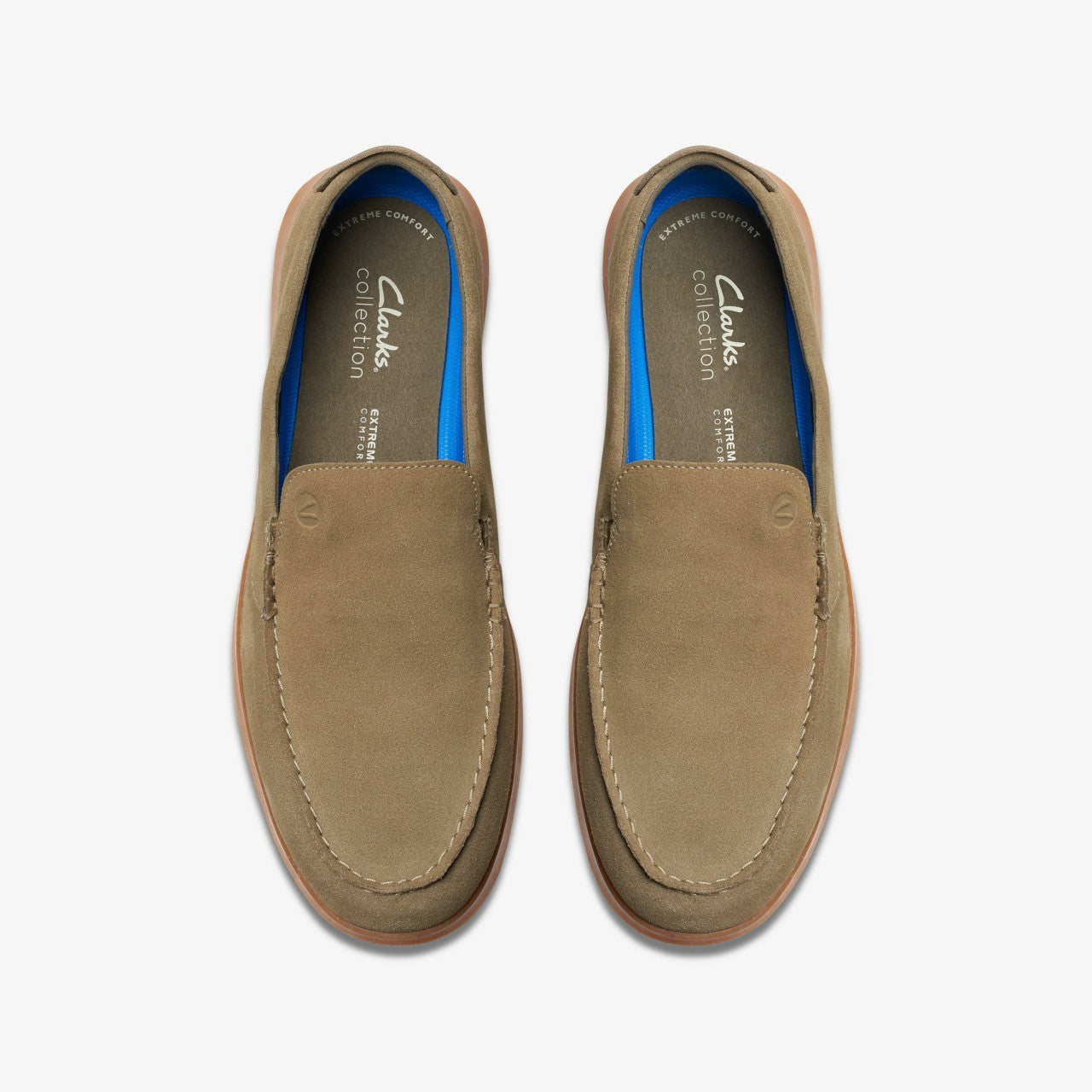 Men Flexway Step Olive Suede