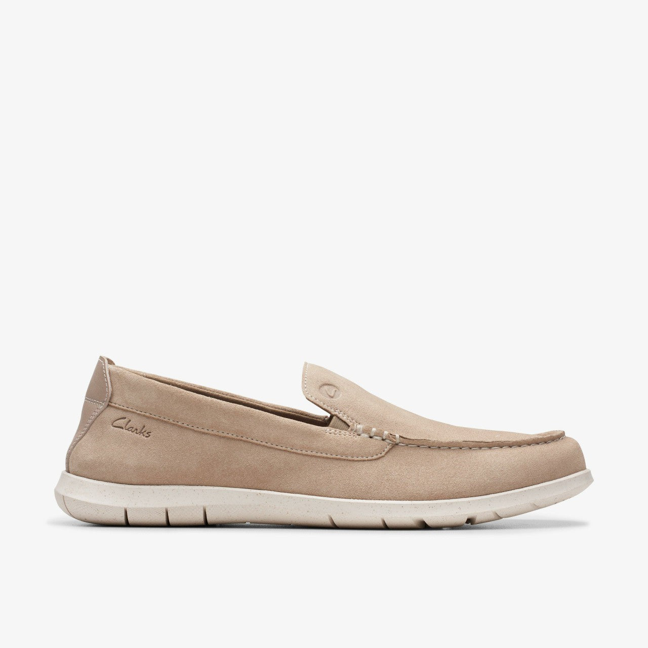Men Flexway Step Loafer Sand Suede