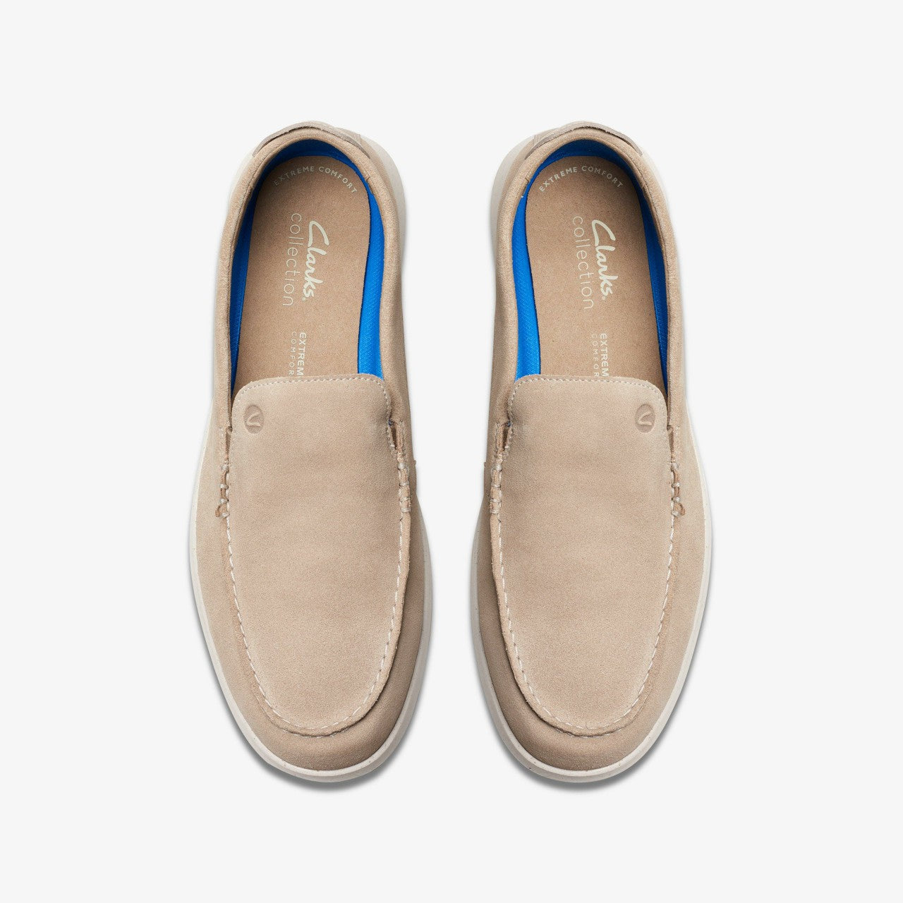 Men Flexway Step Loafer Sand Suede