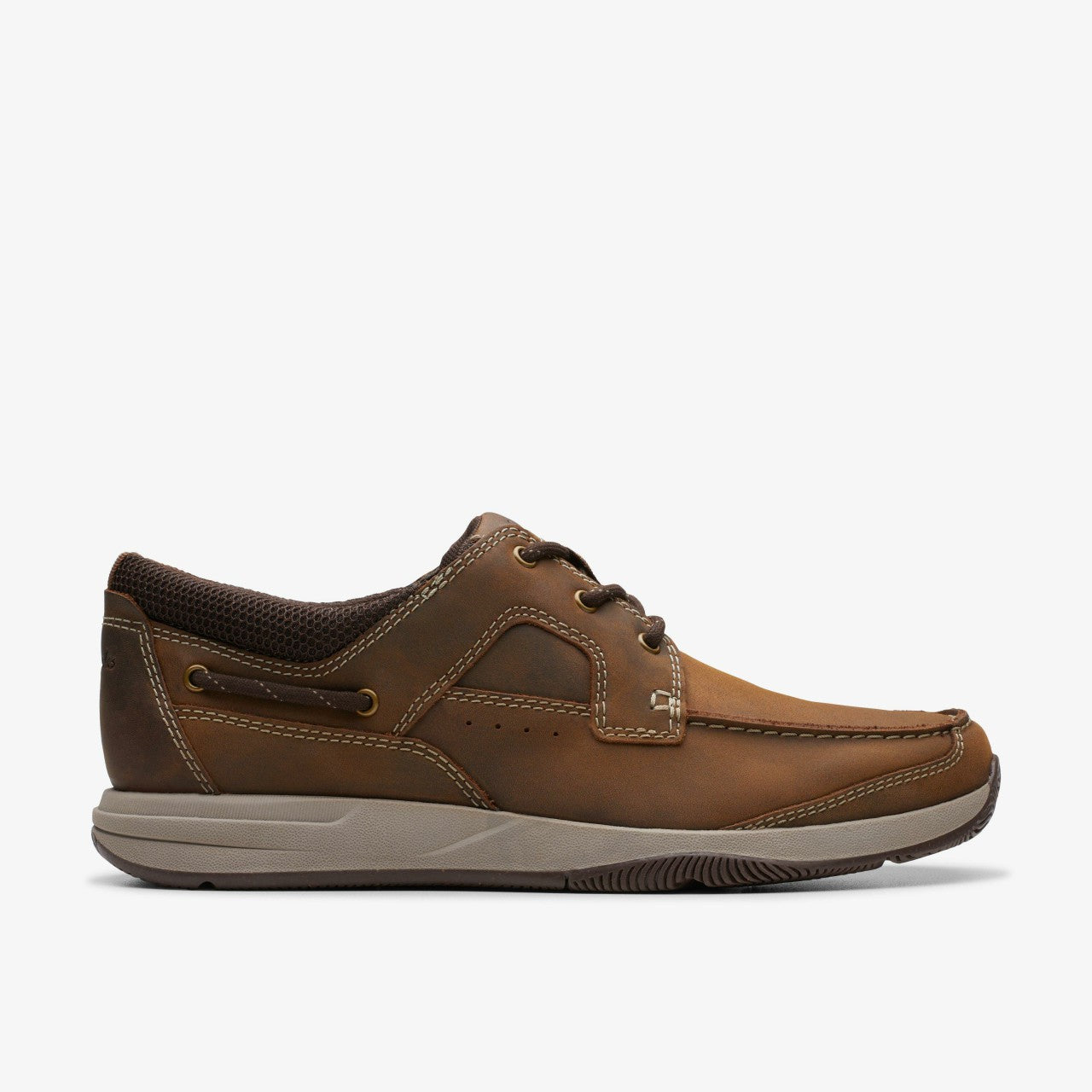 Men Sailview Lace Beeswax Leather