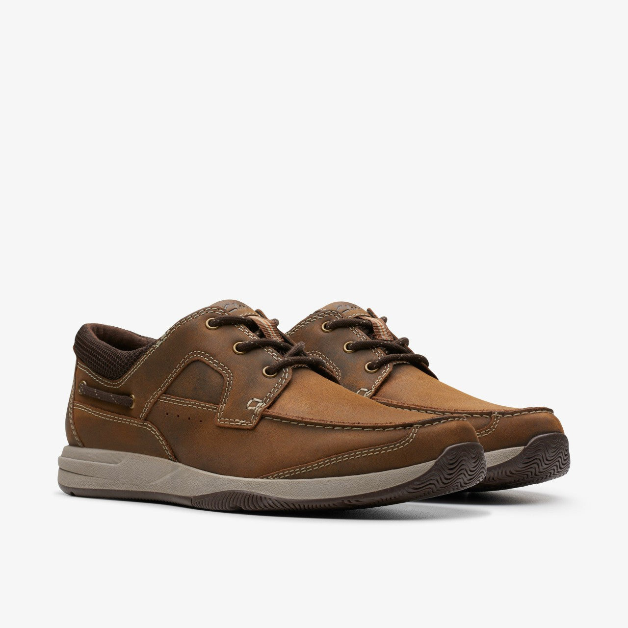 Men Sailview Lace Beeswax Leather