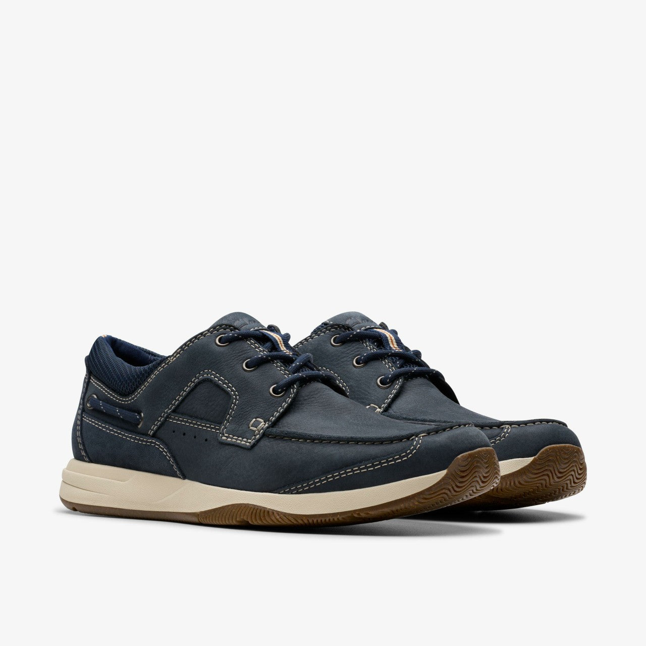 Men Sailview Lace Navy Nubuck